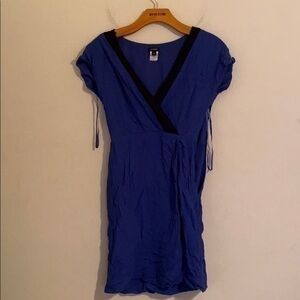 J crew size 0 blue and black dress